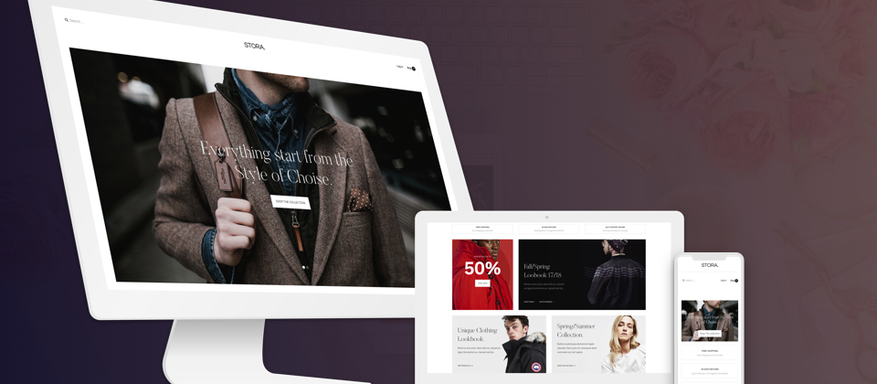 Fully responsive Joomla online shopping cart template